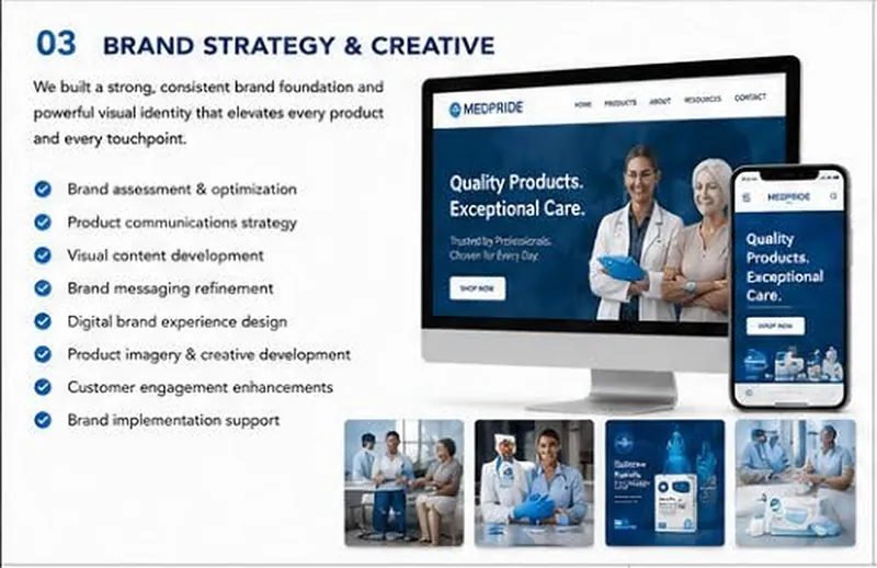 MedPride: brand strategy and creative