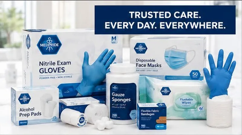 MedPride healthcare product brand, from our 7-year HL Medical partnership