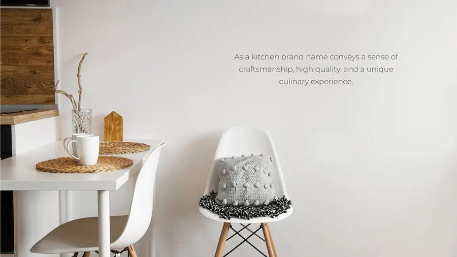 Artisan Aura identity in an interior setting
